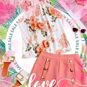 Halter Top Matching Set